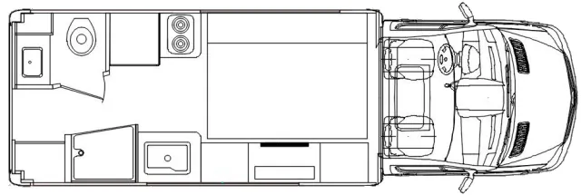 2024 Chinook Maverick EB - Floor plan