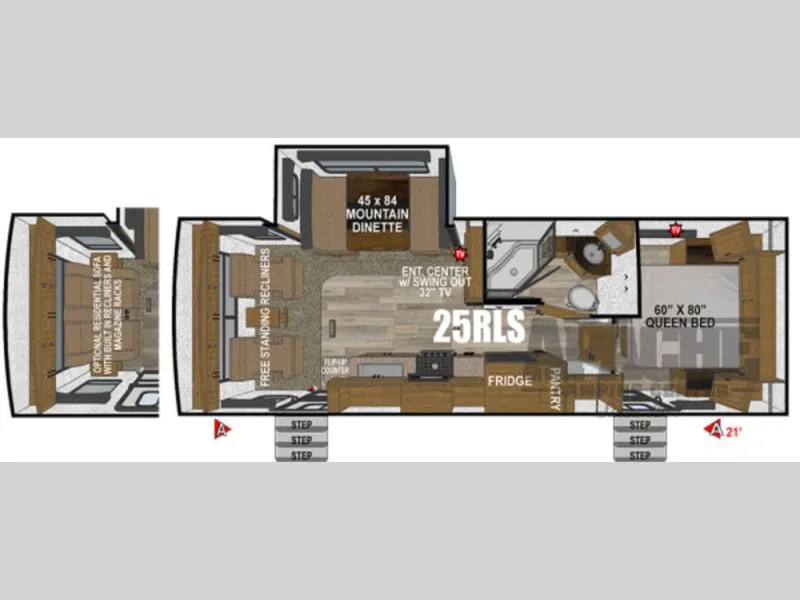 2027 Outdoors RV Timber Ridge Titanium Series 25RLS - Photo 2