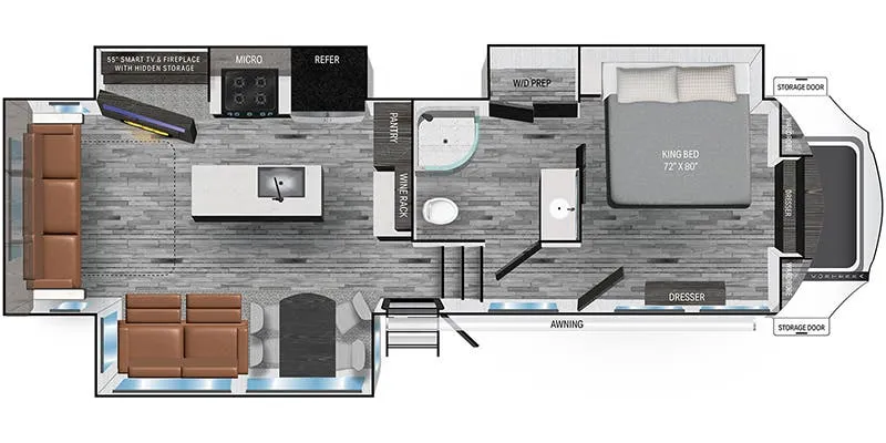 Heartland Corterra CT 3.0 floor plan