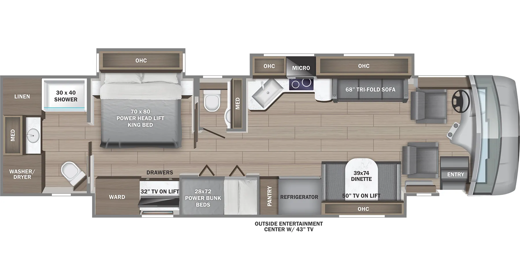 Jayco Embark 39BH floor plan