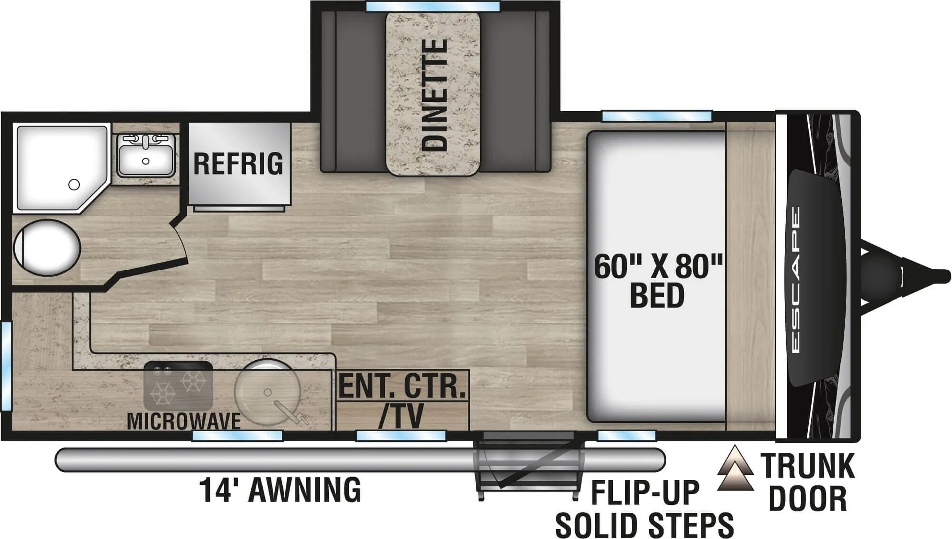 K-Z Escape E181MK floor plan