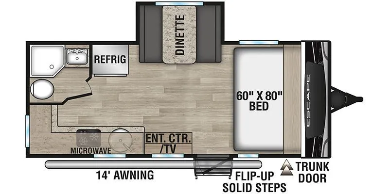 K-Z Escape E181MK floor plan