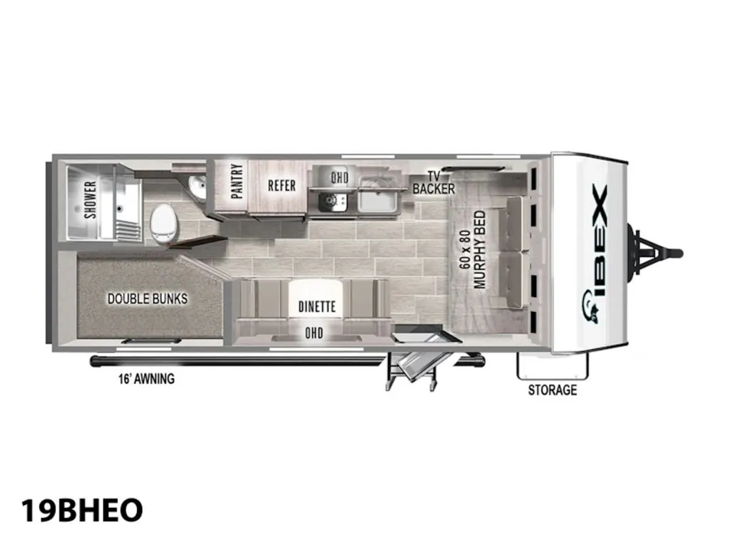 2024 Forest River IBEX 19BHEO - Photo 3