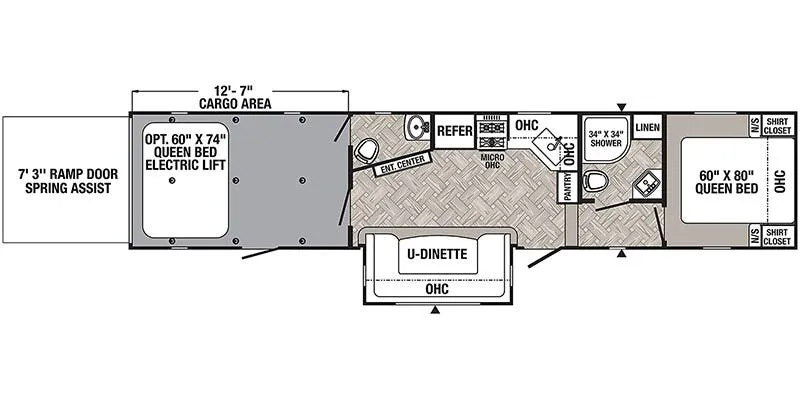 Palomino Puma Unleashed 381FTB floor plan