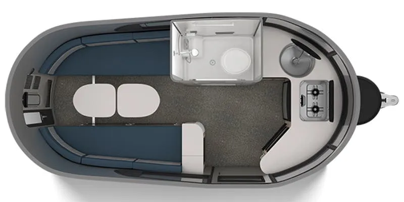 2021 Airstream Basecamp 16 floor plan
