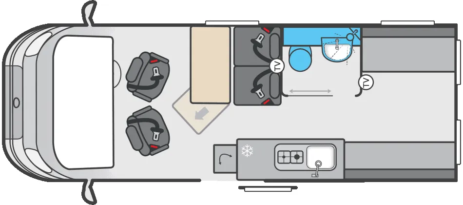 Swift Trekker BASE floor plan