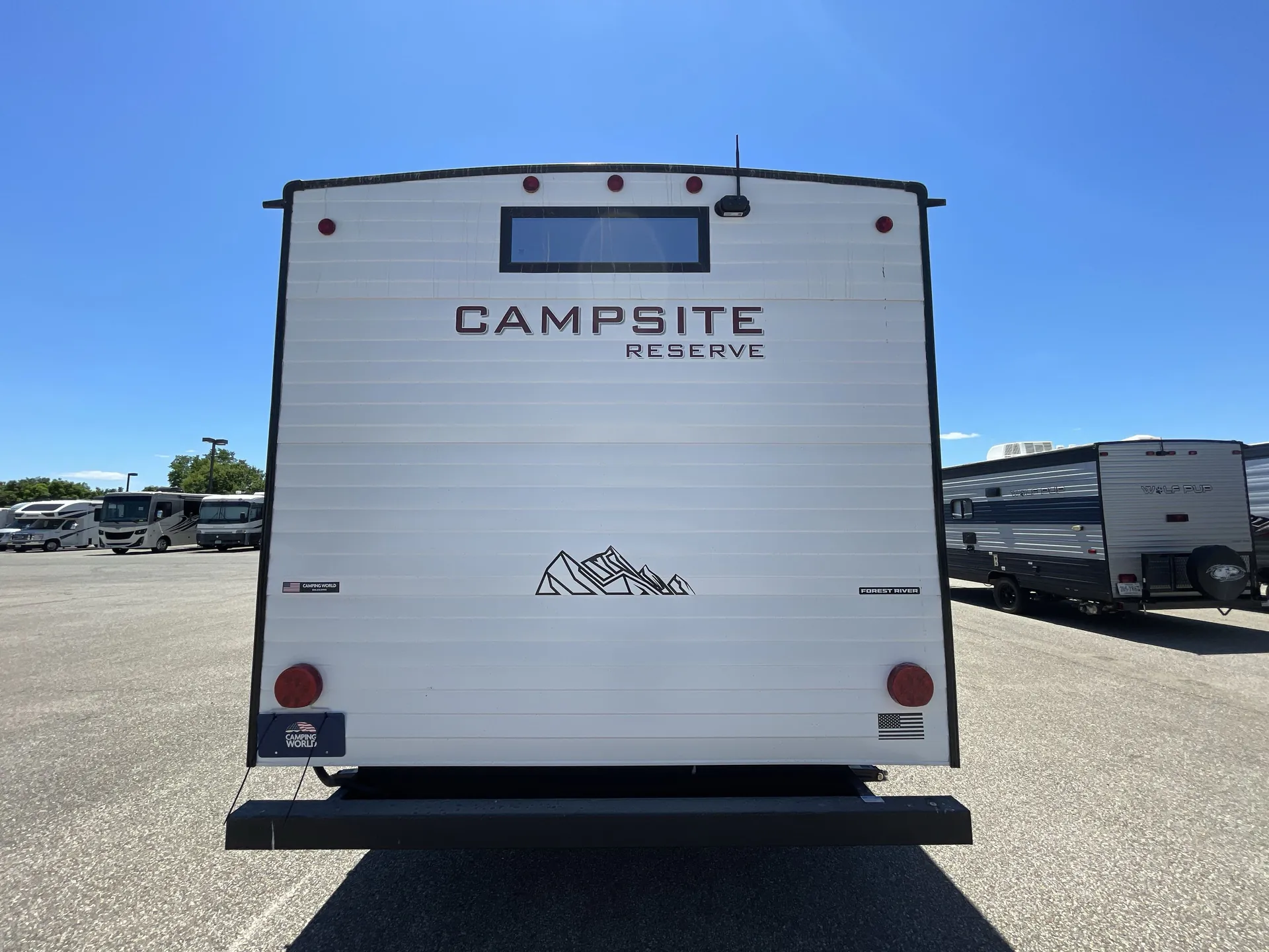 2027 Forest River Campsite Reserve 29TJ — backside