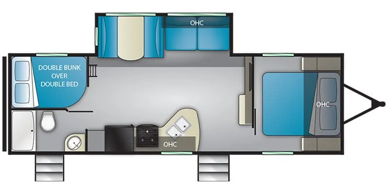 Heartland Pioneer PI BH 270 floor plan