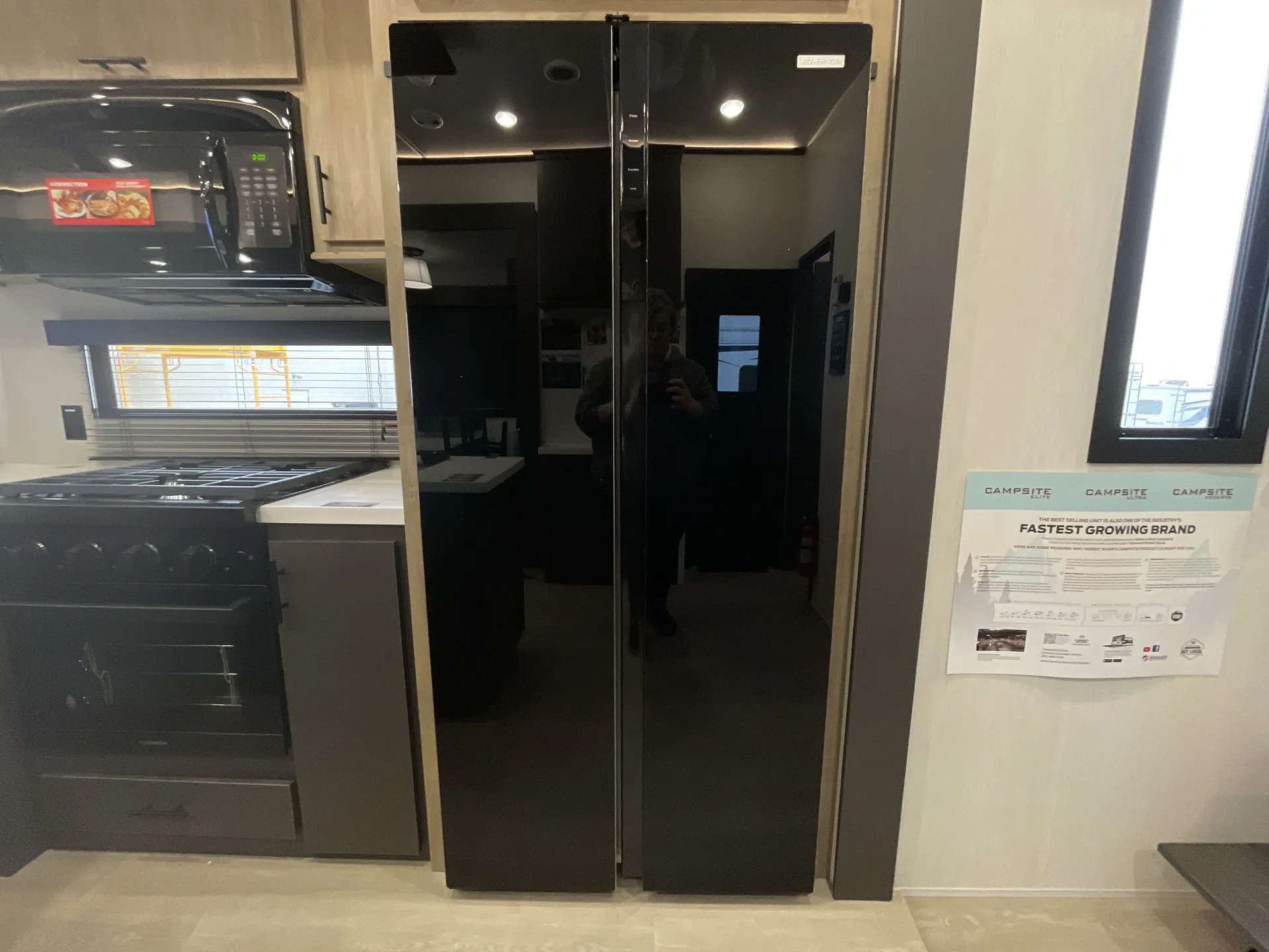 2026 Forest River Campsite Elite 36AK — fridge