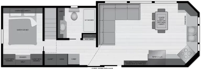 Kropf Island 6265KR floor plan