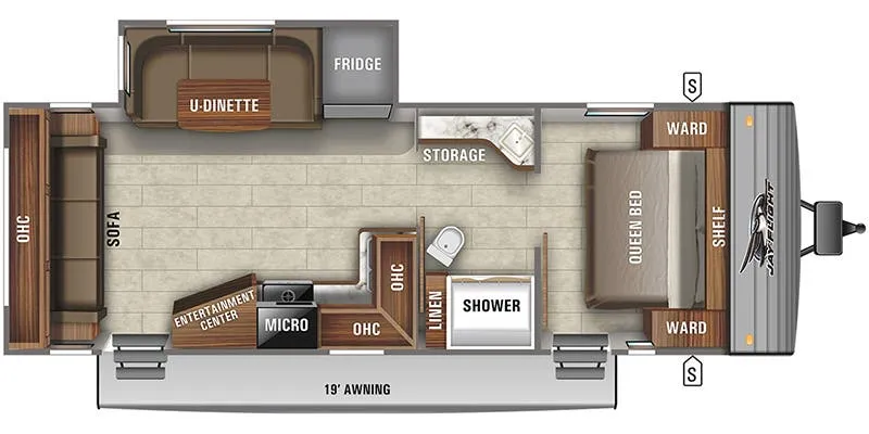 Jayco Jay Flight SLX 275RLSW floor plan