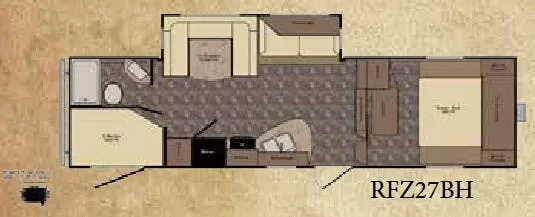 CrossRoads Rezerve RFZ27BH floor plan