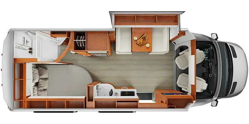 2022 Leisure Travel Unity U24CB floor plan