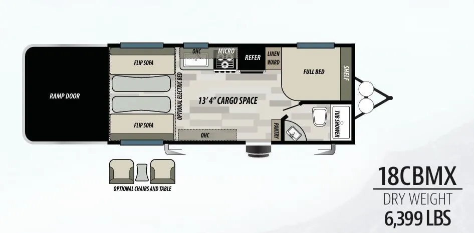 Forest River Shockwave 18CBMX exterior