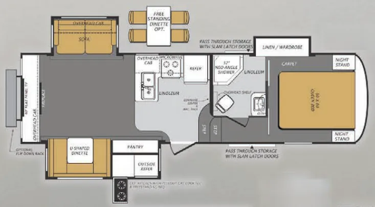 Forest River Wildcat Maxx F293REX floor plan