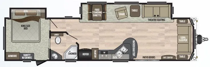 Keystone Residence 401FDEN floor plan