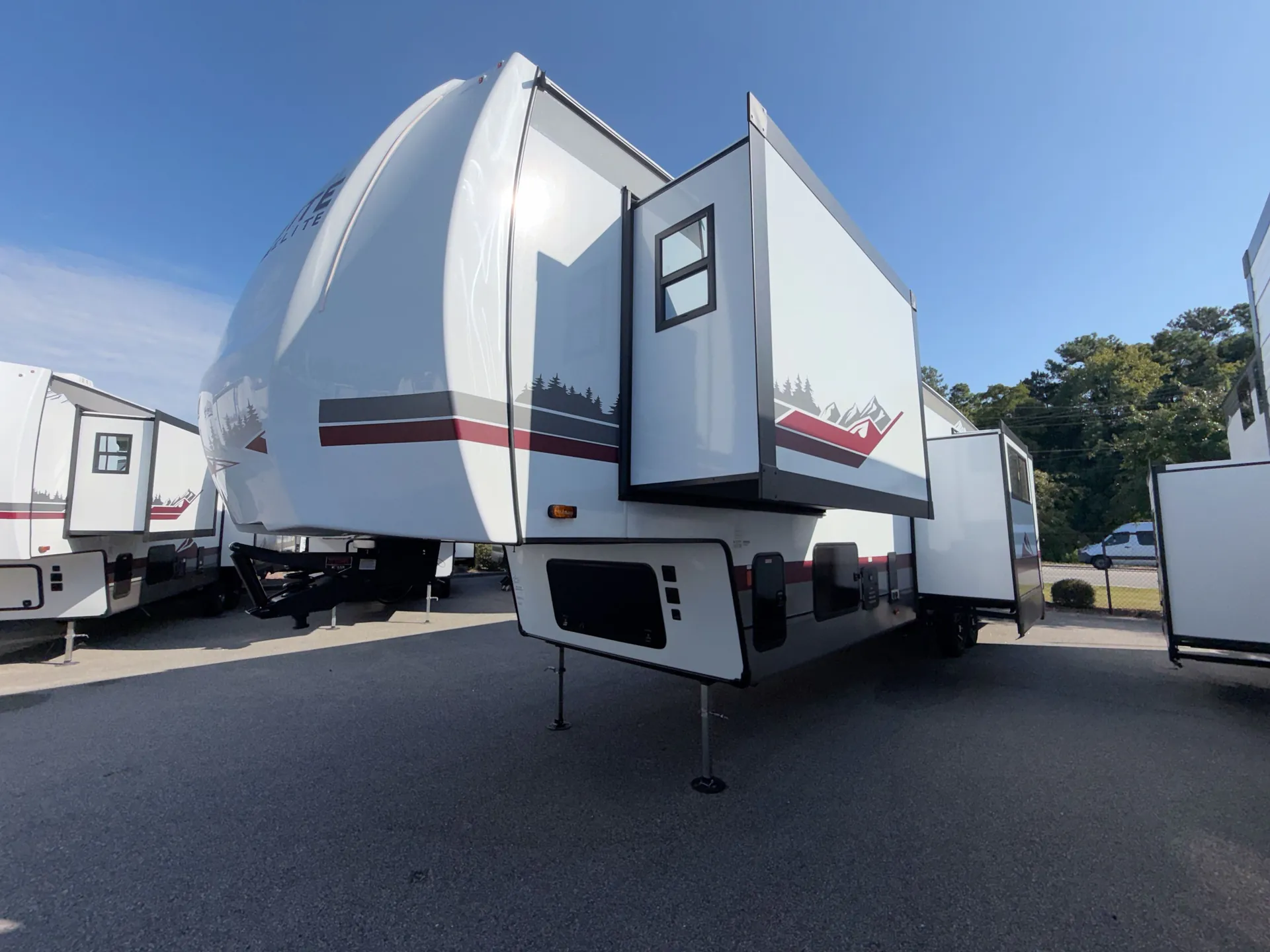 2027 Forest River Campsite Elite 36RF — off campside
