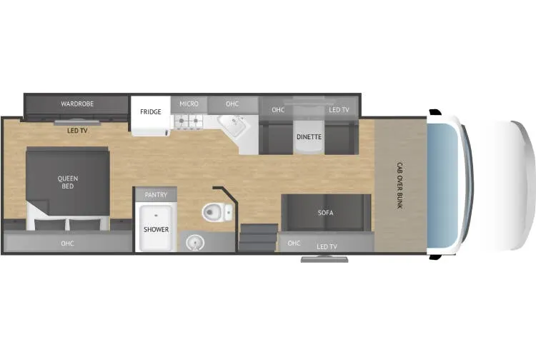 Nexus Maximus 32MX floor plan