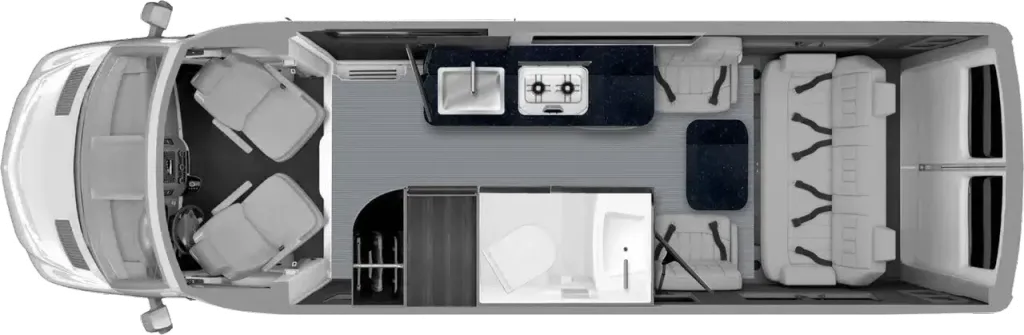 2027 Grech Motors Vacanza-ion 24AWD floor plan