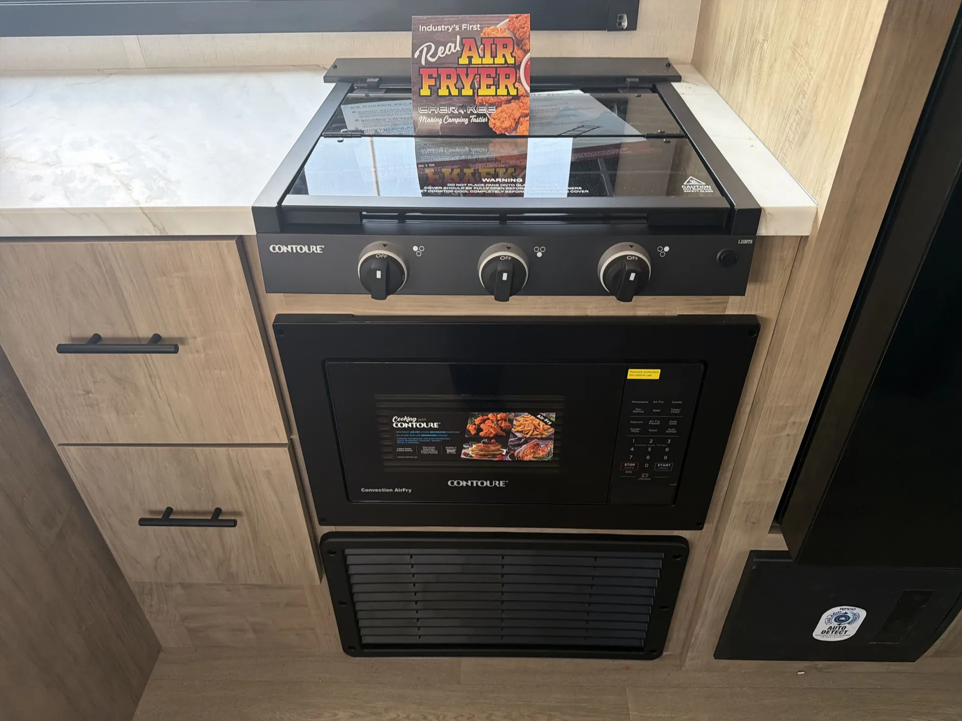 2027 Forest River Campsite Reserve 29TJ — stove oven