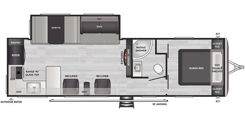 2021 Keystone Springdale 293RK - Floor plan