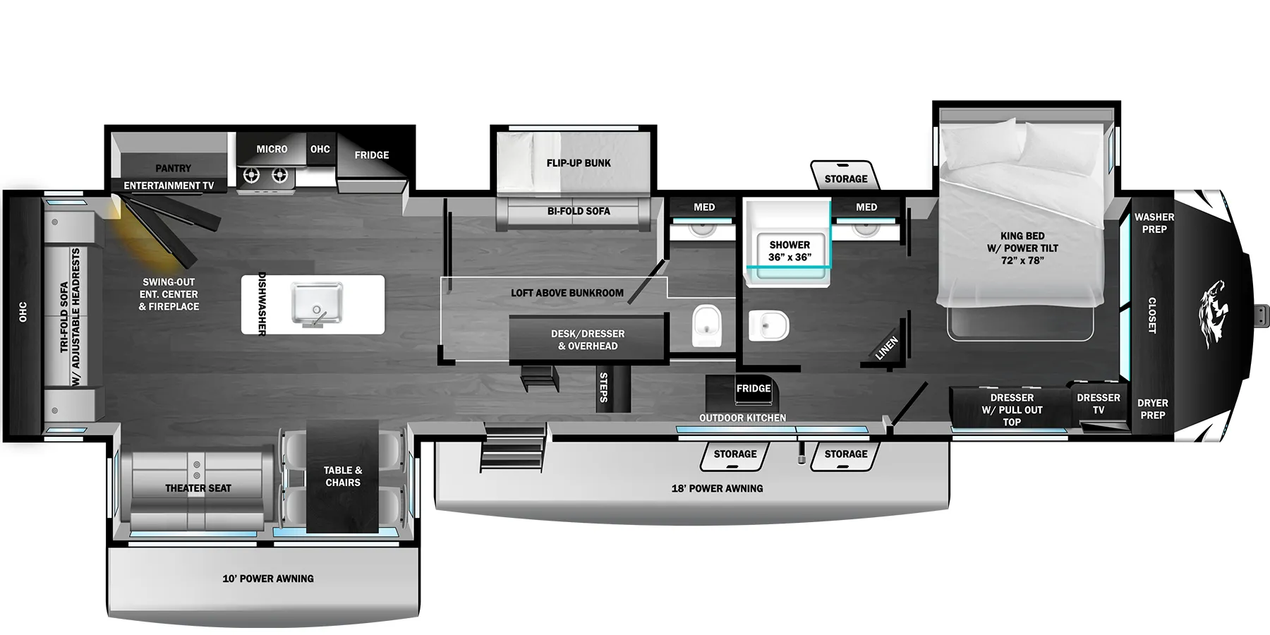Highland Ridge Open Range 3X 3X 372MBH floor plan
