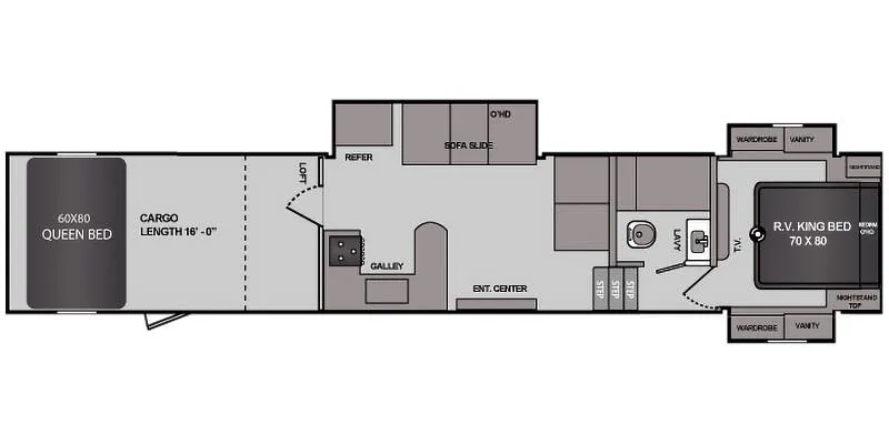 Genesis Supreme Vortex VCK VCK4016 floor plan