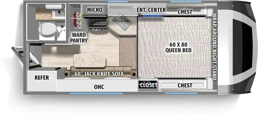 2026 Palomino Real-Lite HS-1806 floor plan