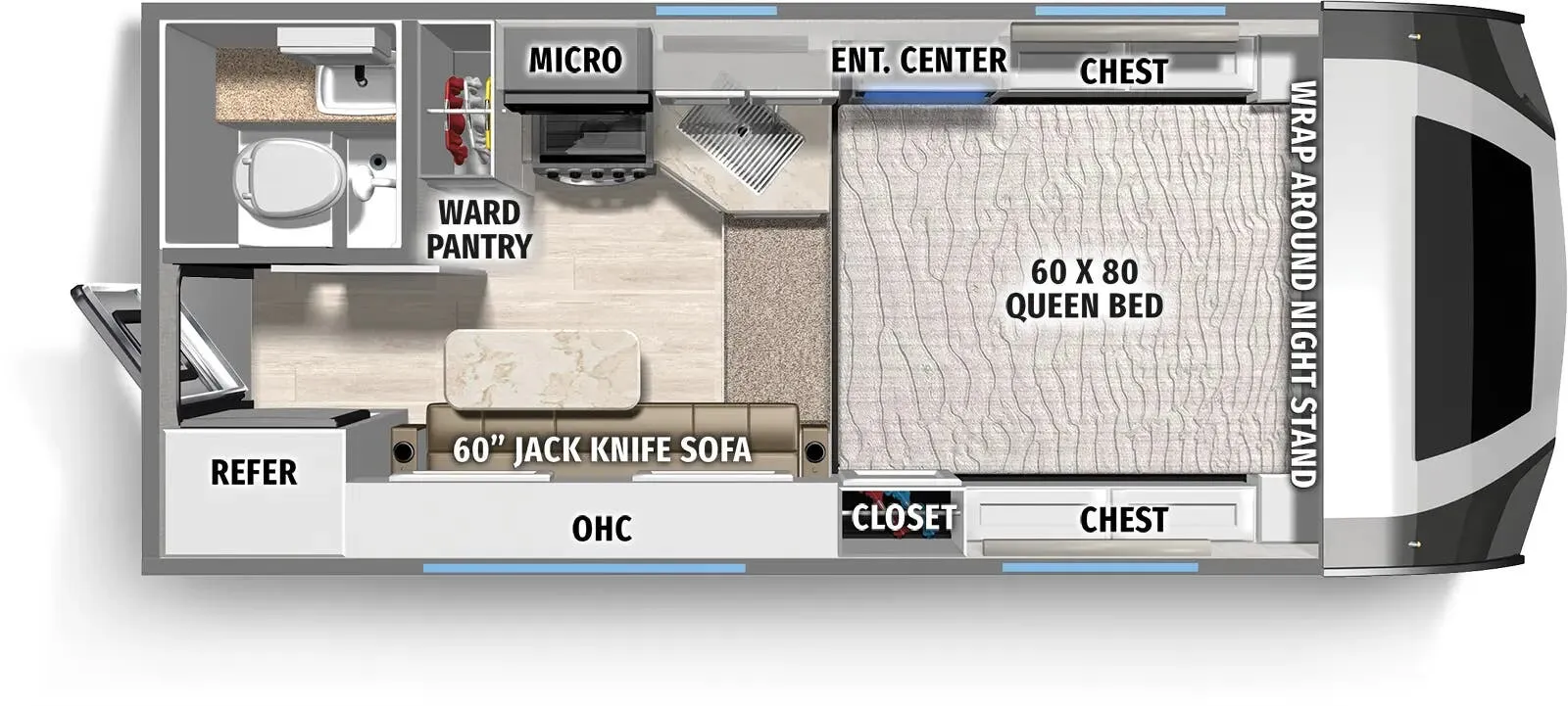 2026 Palomino Real-Lite HS-1806 - Floor plan
