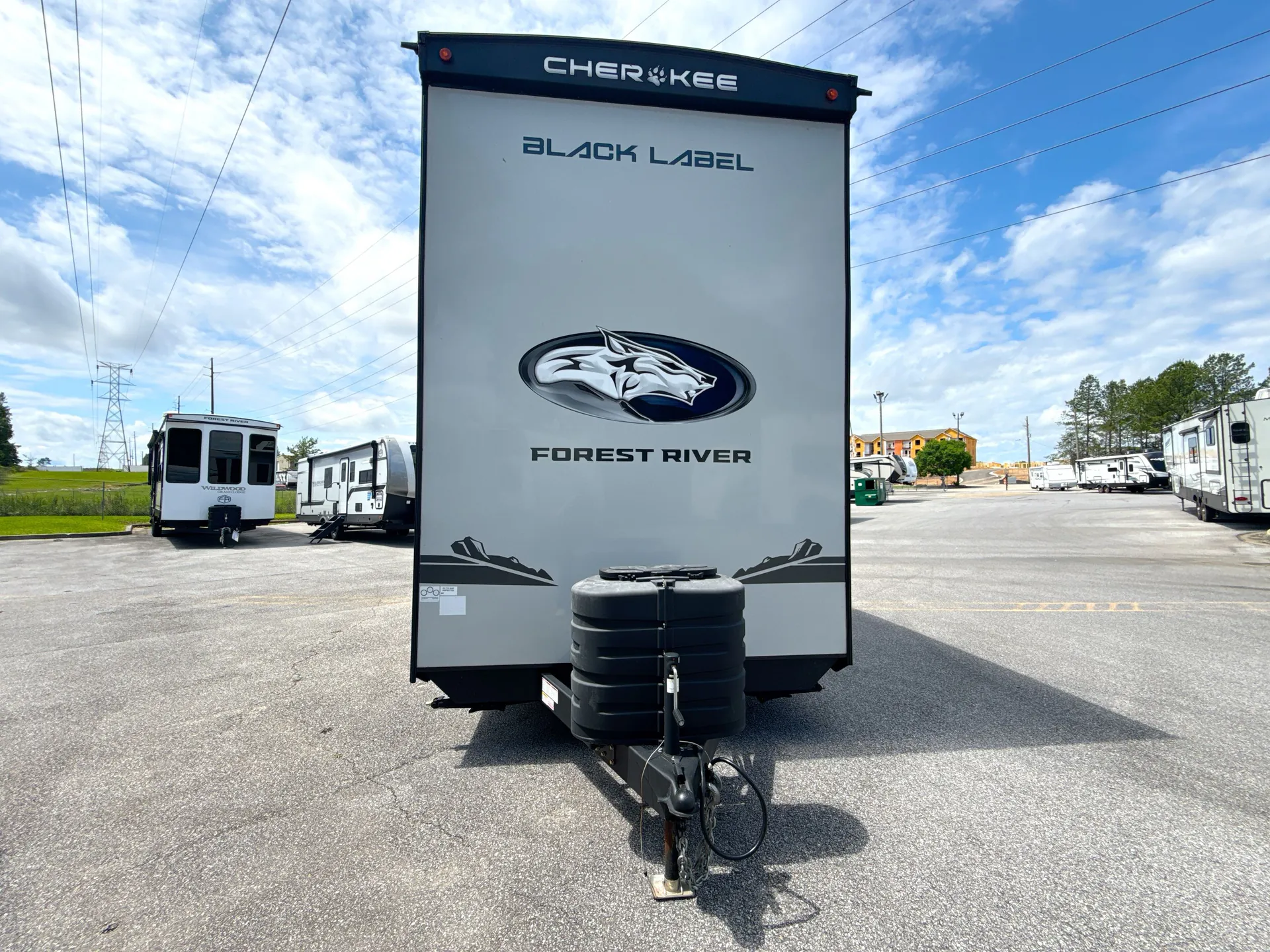 2025 Forest River Timberwolf Black Label 16MLBL — front