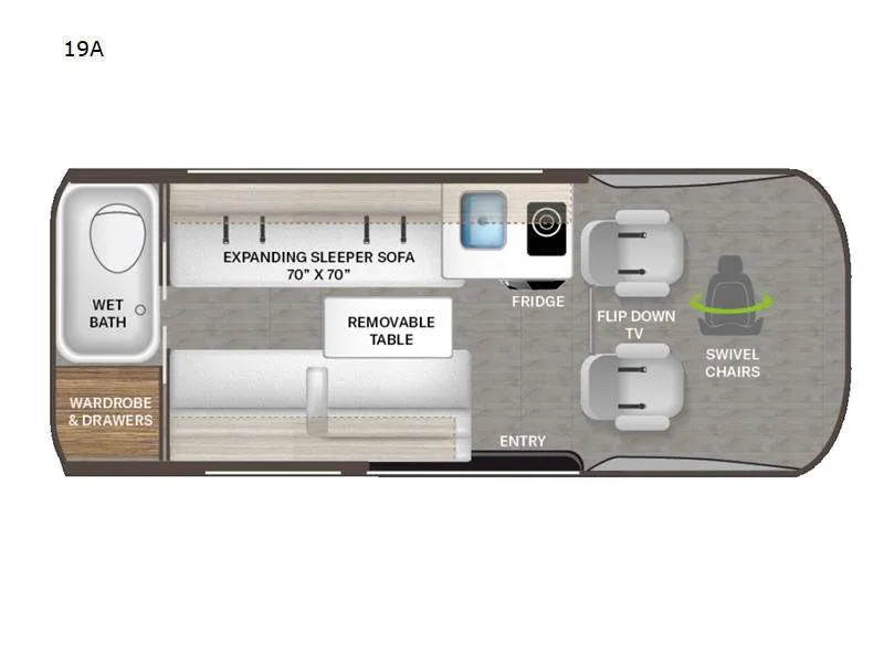 2026 Thor Motor Coach Sanctuary 19A - Photo 3