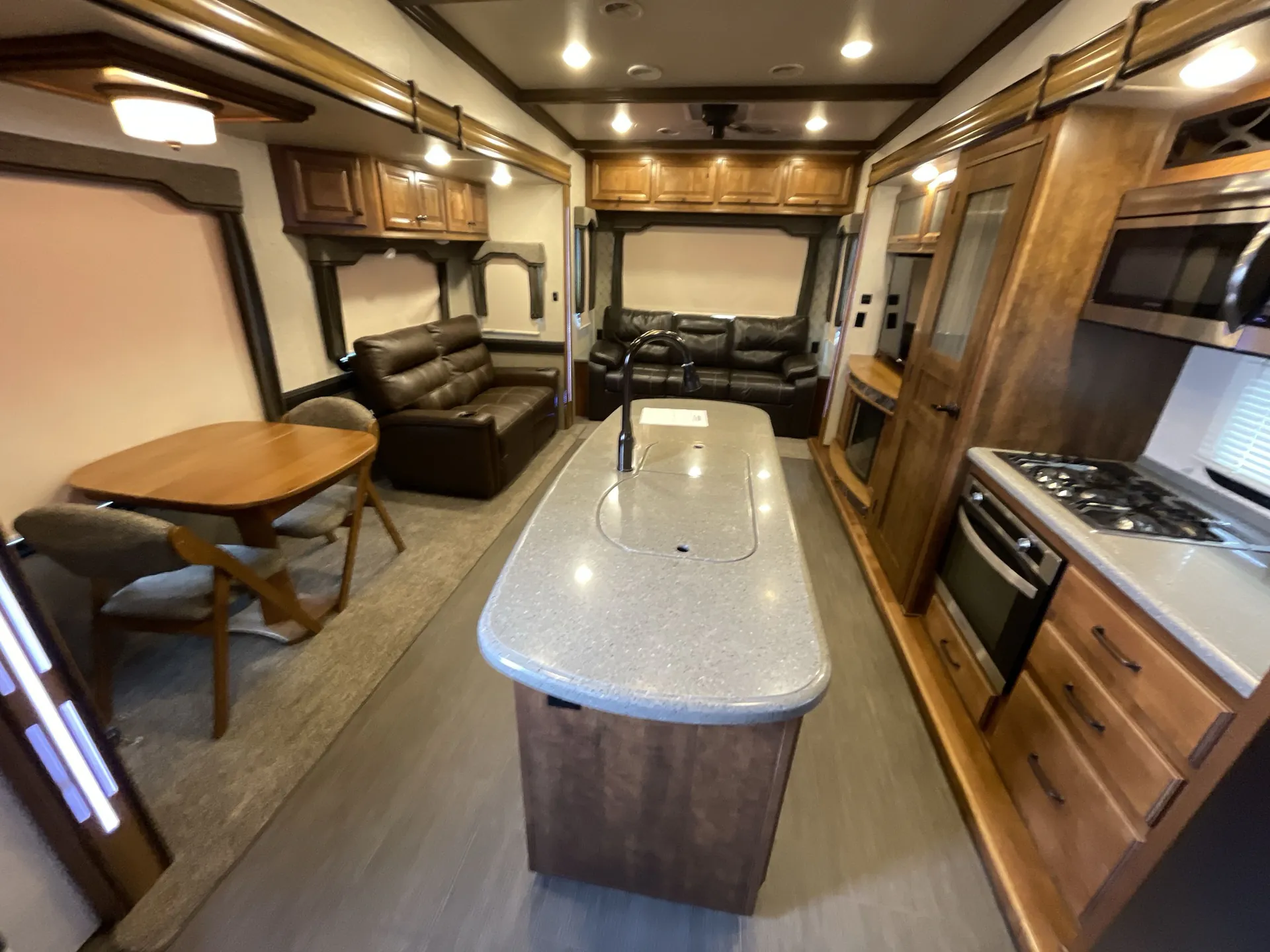 2017 Heartland Big Country 3560SS — driver seat