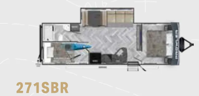 2023 Heartland Prowler 271SBR floor plan
