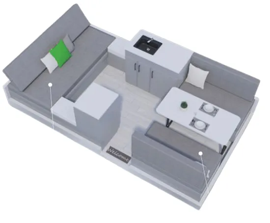 2026 Aliner Scout BASE - Floor plan