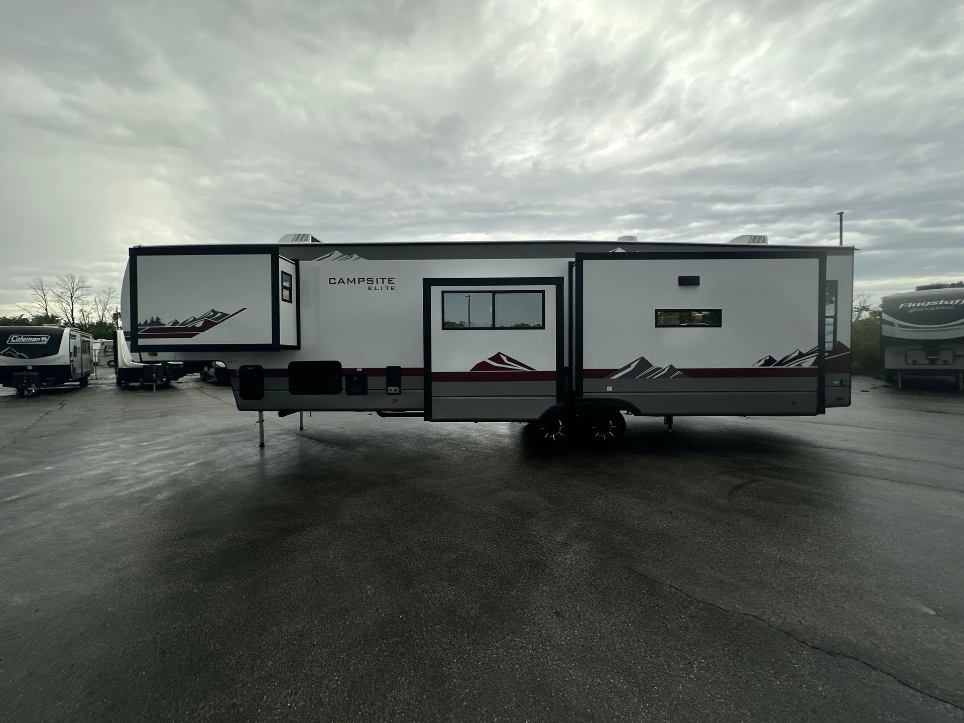 2027 Forest River Campsite Elite 36RF — campside