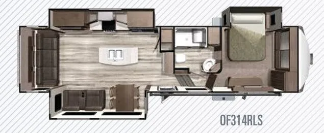Highland Ridge Open Range OF314RLS exterior