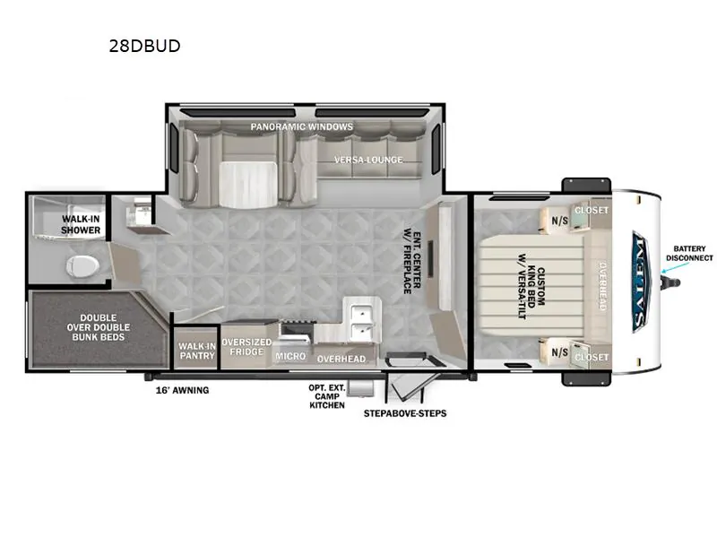 2025 Forest River Salem 28DBUD - Photo 3
