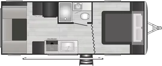 Keystone Springdale 202QBWE floor plan