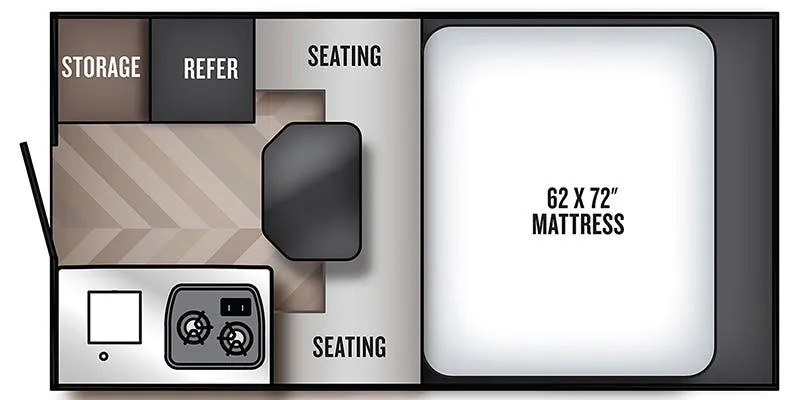 Palomino Rogue EB-2 floor plan