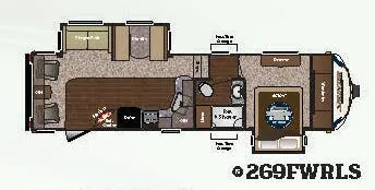 Keystone Sprinter 269FWRLS exterior