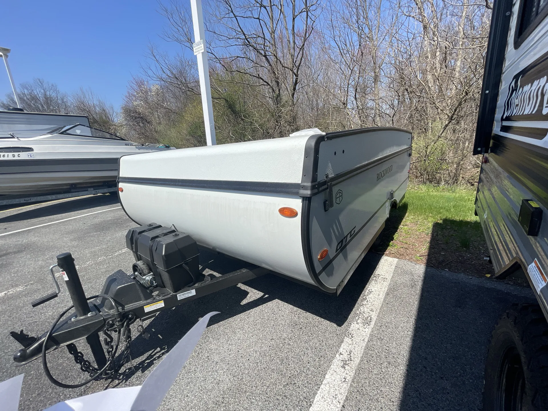 2026 Forest River Rockwood Off The Ground 19OTG — campside