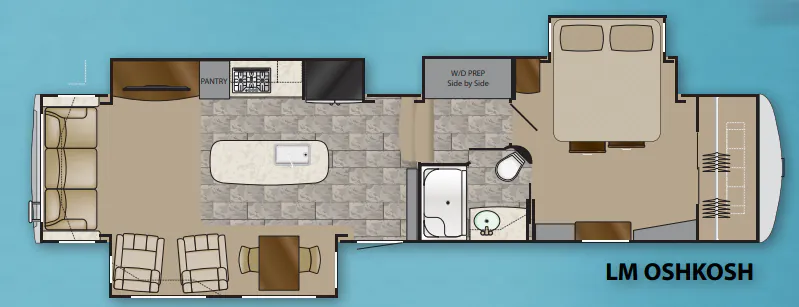 Heartland Landmark LM Oshkosh floor plan