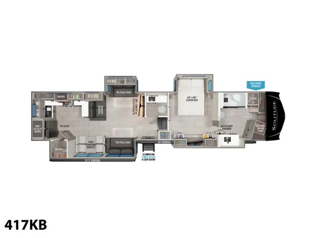 2026 Grand Design Solitude 417KB - Photo 3