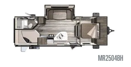 Highland Ridge Mesa Ridge Lite MR2504BH floor plan