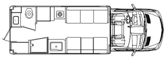 2025 Chinook Maverick SS - Floor plan