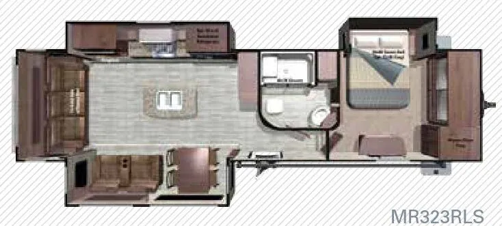 Highland Ridge Mesa Ridge MR323RLS floor plan