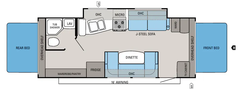 Jayco Jay Feather X23J exterior