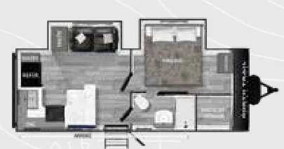 Heartland North Trail 22RKSS floor plan