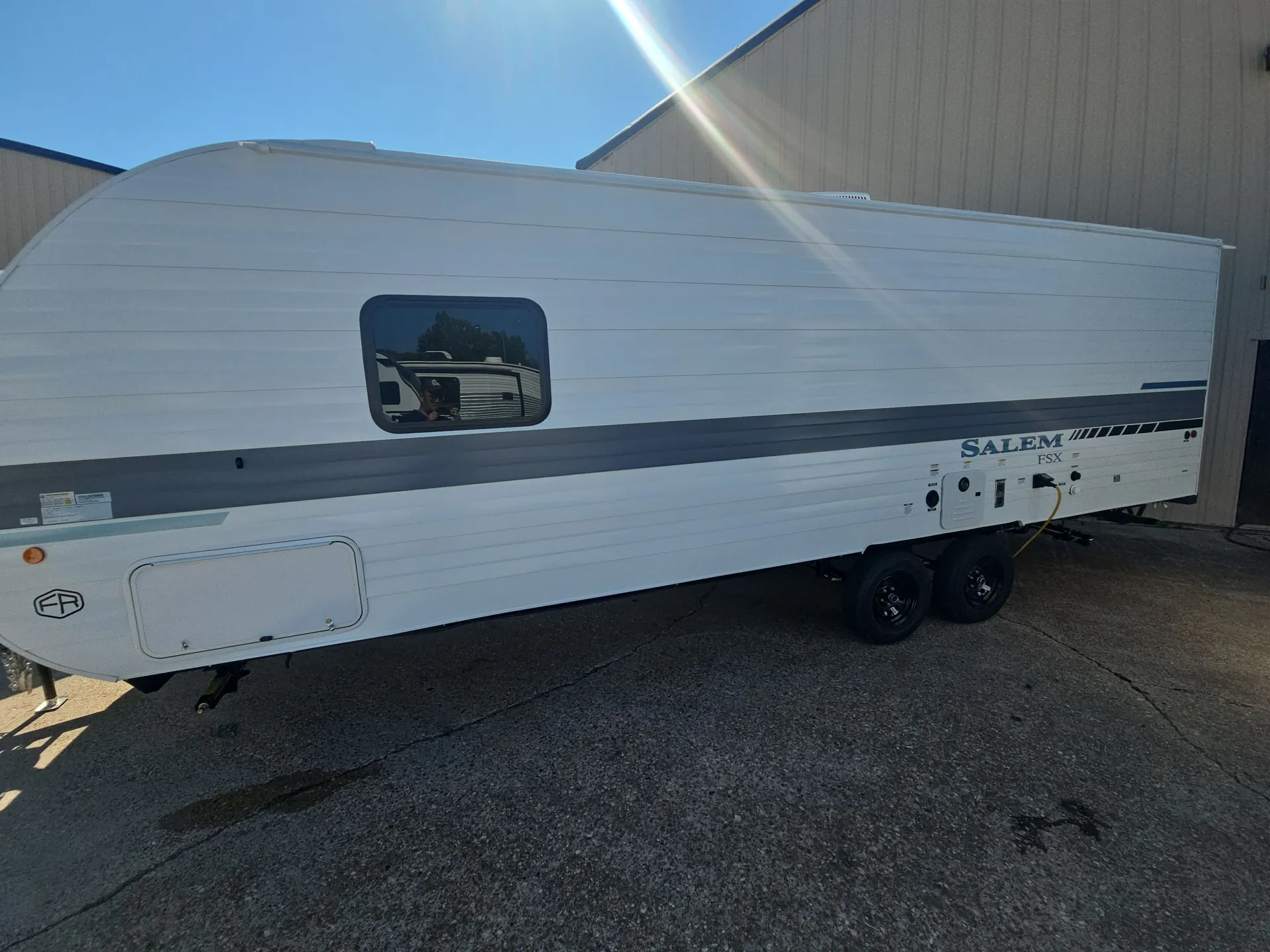 2027 Forest River Salem FSX 260BHLE — campside