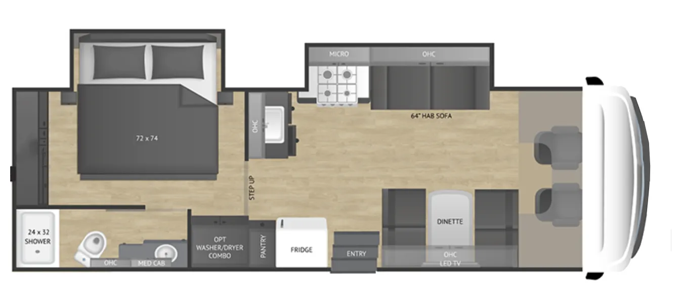 Nexus Triumph 29T floor plan